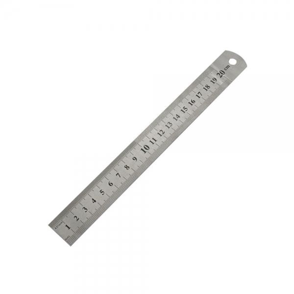 스틸자 20cm 200mm 철자 스텐 쇠 자 DD-10022