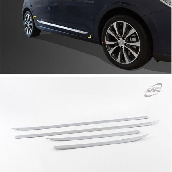 i30 PD 사이드 언더라인 몰딩 크롬 도어 몰딩 튜닝