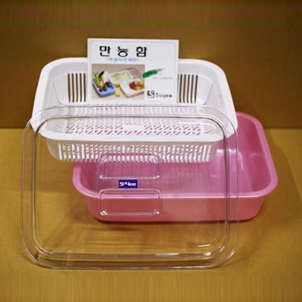 다용도 위생 사각채반 대형 과일채반