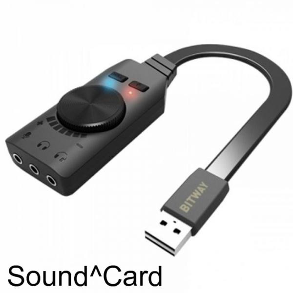 PC용품 비트웨이 USB 7.1ch 사운드 카드 GS3