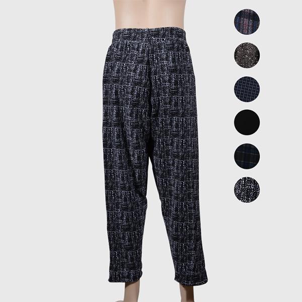 VIVADAY-SB424 밍크안감 남성 보온 털바지 XL임의배송