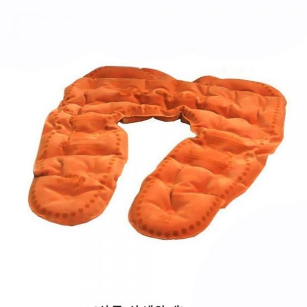 황토 여깨찜질팩 인견사원단 어깨전용 냉/온 찜질팩