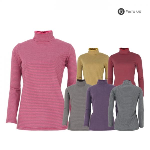 페라어스 여성 스판 줄배색 기모 이너웨어 AIMR5010W0