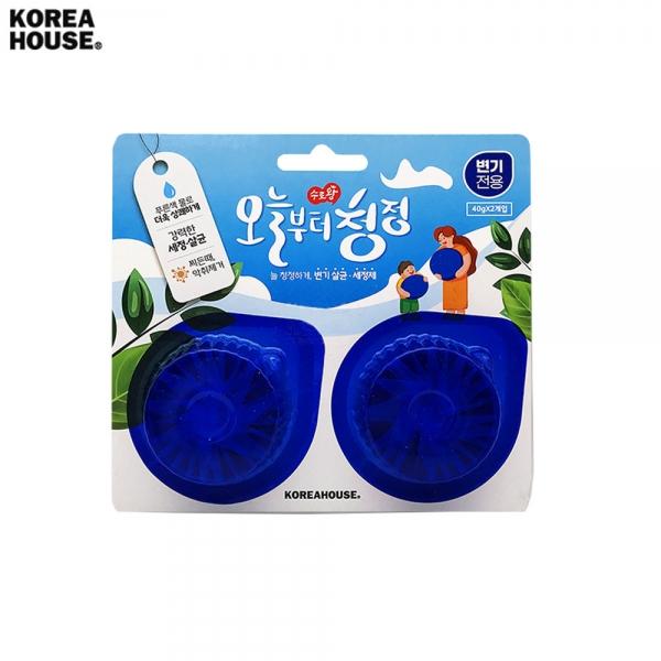 오늘부터 청정 변기세정제 40g 2개입