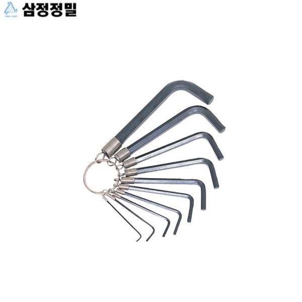 삼정정밀 링L형렌치세트 G-10 INCH타입