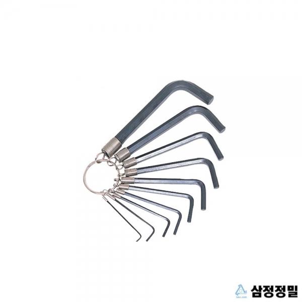 삼정정밀 링L형렌치세트 G-9 mm타입