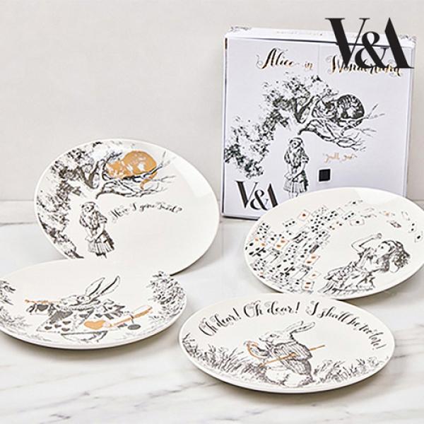 V&A 사이드 플레이트 4P 20.5cm
