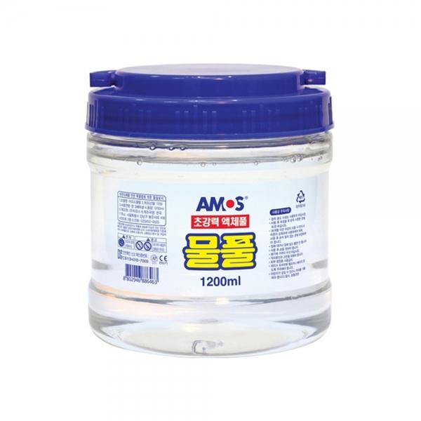 f20 111935 아모스 15000 물풀 1200ml 액체괴물풀 접착용 1개 1개입