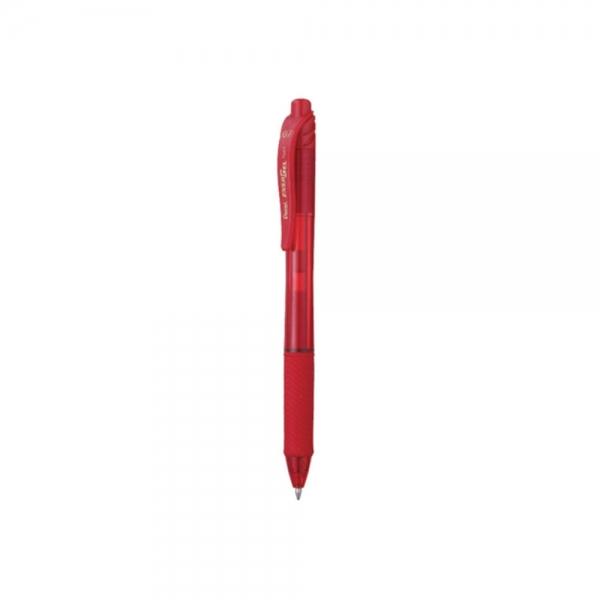 f20 64596 펜텔 에너겔X볼펜 BL107-B 0.7mm 레드 1개 1개입