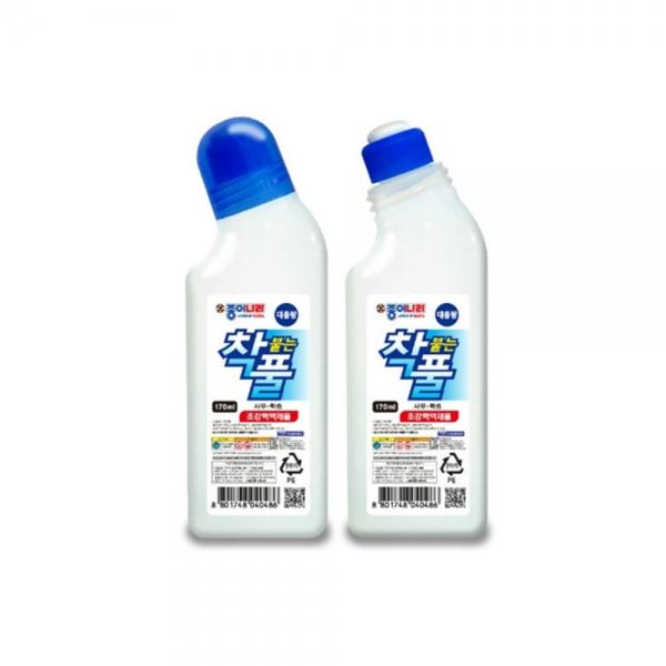 f20 124817 종이나라 2000 대용량 착붙는풀 착풀 170ml 1개 1개입