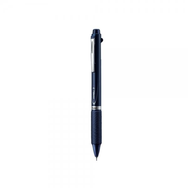 f20 90870 펜텔 에너겔 3색볼펜 XBLC35C 다크블루 0.5mm 니들팁 1개 1개입