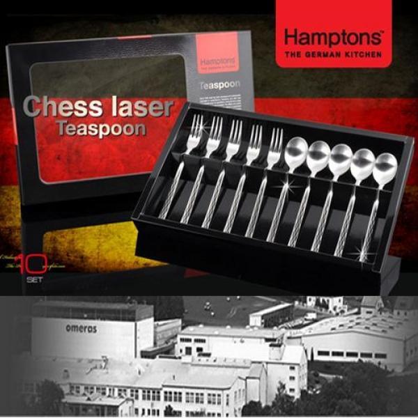 Hamptons 독일 햄튼 체스 레이저 티스픈 세트 10P HTCC-T10P