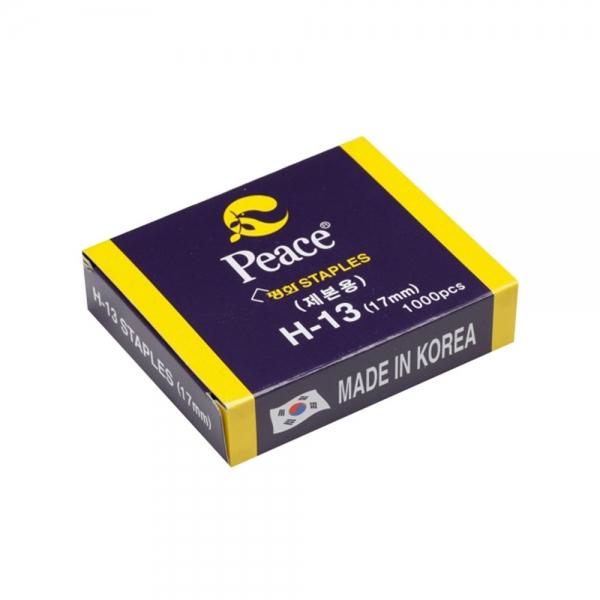 f20 42395 평화 스테플러침 H-13 17mm 80x70x20 1000pcs 1개 1개입