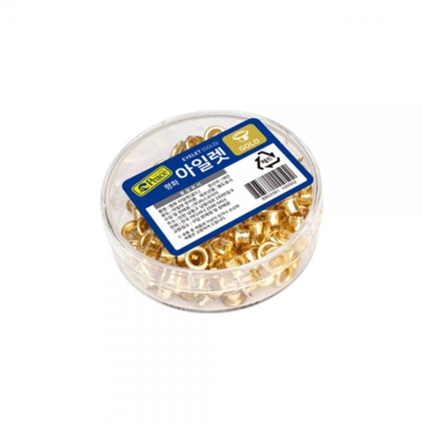 f20 42141 평화 아일렛 침 금색 Φ70 x 28mm 1개 1개입