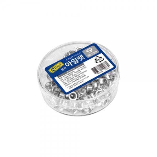 f20 127233 평화 아일렛 침 은색 Φ70 x 28mm 1개 1개입