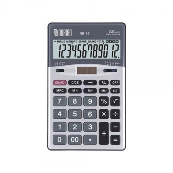 f20 62805 누리안 계산기 NR-811 90x146x13mm12자리 1개 1개입
