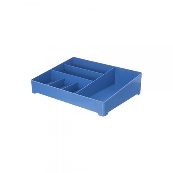 f20 74512 시스맥스 EL데스크 오거나이져42000 BL (파랑) W366xD252xH89mm 1개 1개입