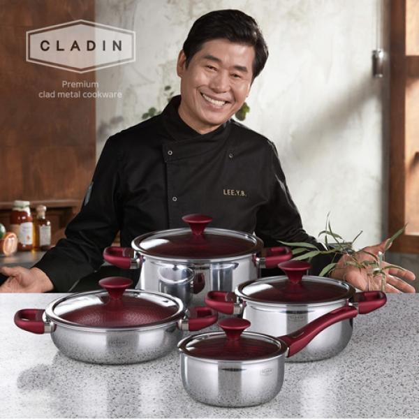 이연복 셰프 클래딘 오브제 3PLY 통3중 냄비_택1