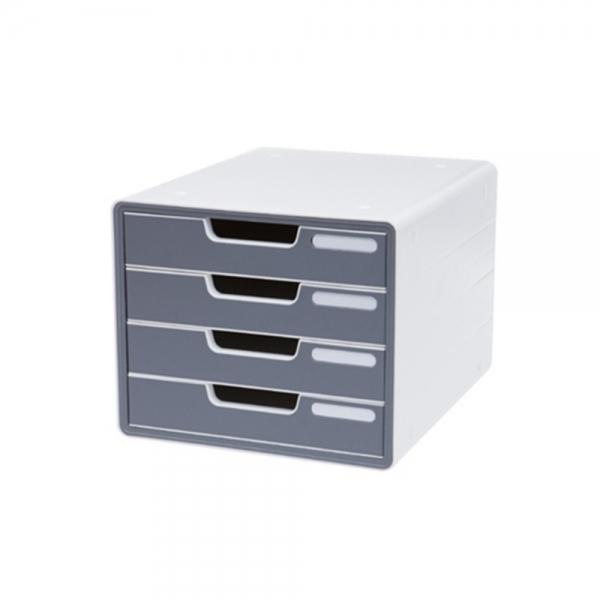 f20 89471 시스맥스 디럭스칼라서류함4단 GR 회색 280046 W290xD340xH240mm 1개 1개입