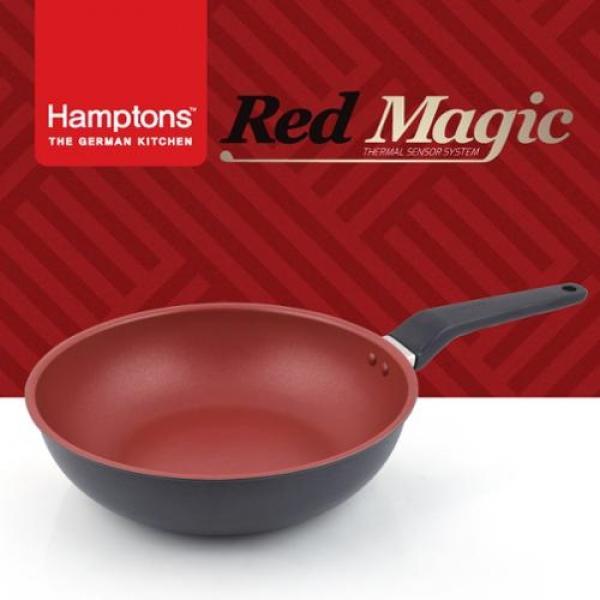 Hamptons 독일 햄튼 레드매직 인덕션 궁중팬 28CM HTR-28W