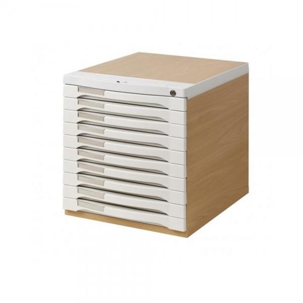 f20 69109 우드맥스플러스 10단 서류함 WDP710G 망펄 301x368x338mm 1개 1개입