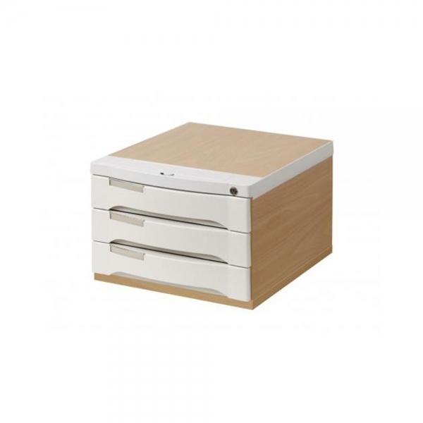 f20 67902 우드맥스플러스 3단 서류함 WDP703G 망펄 301x368x220mm 1개 1개입