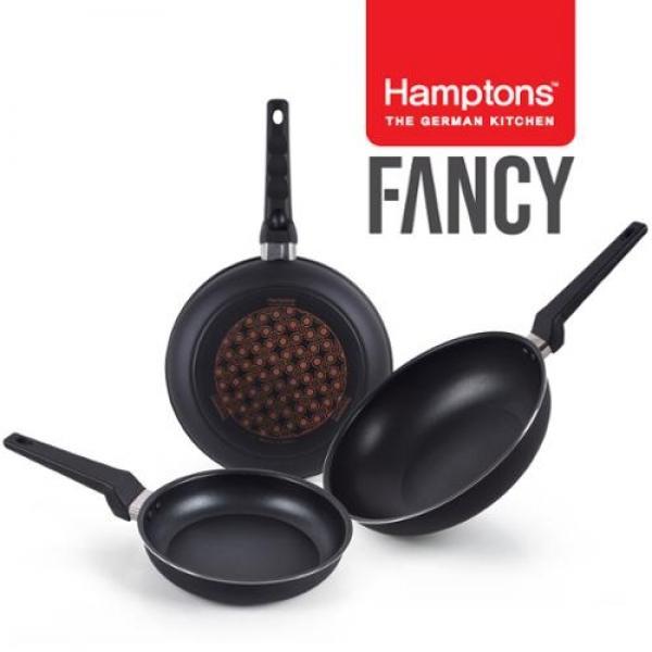 Hamptons 햄튼 팬시 다이아몬드 5중코팅 후라이팬3종세트-D HFF-2F6F8W