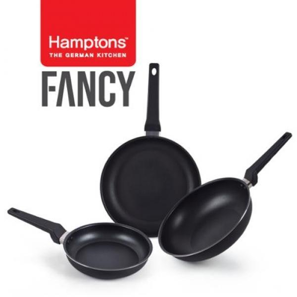 Hamptons 햄튼 팬시 다이아몬드 5중코팅 후라이팬3종세트-E HFF-2F8F8W