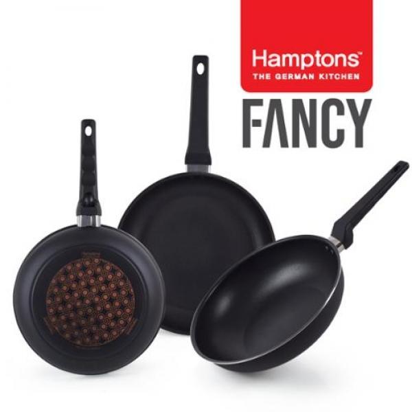 Hamptons 햄튼 팬시 다이아몬드 5중코팅 후라이팬3종세트-F HFF-6F8F8W