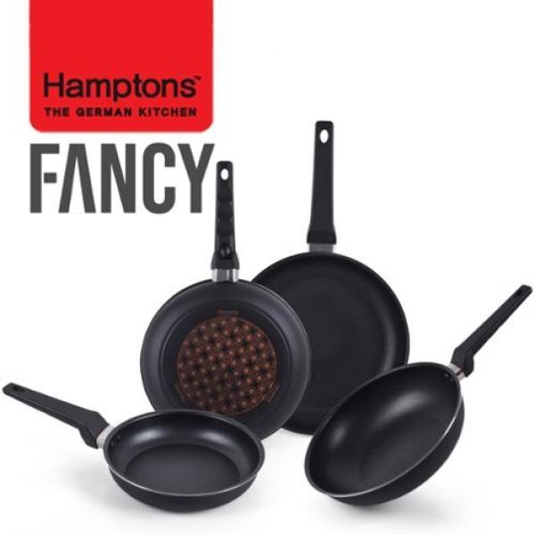 Hamptons 햄튼 팬시 다이아몬드 5중코팅 후라이팬4종세트-A HFF-F4PS