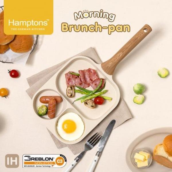 Hamptons 햄튼 모닝 인덕션 브런치팬 그래블론사의 최상급 C3 코팅