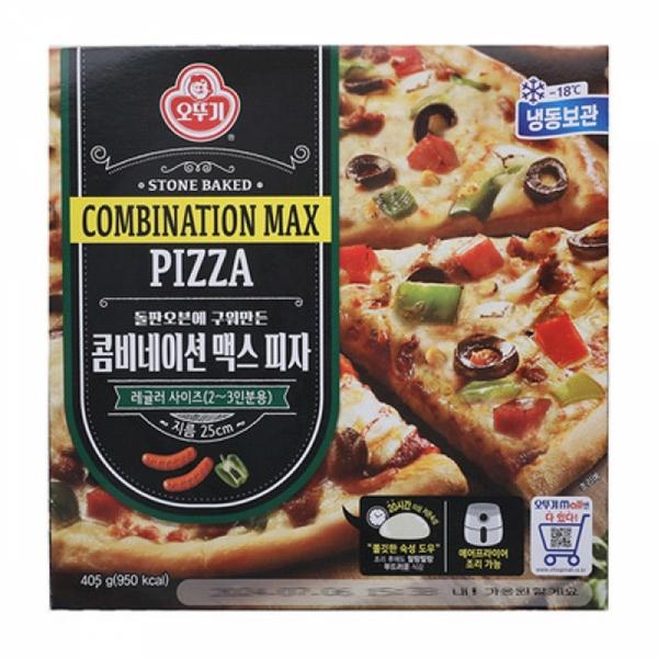 AFOOD 오뚜기 냉동 콤비네이션 맥스 피자 405g