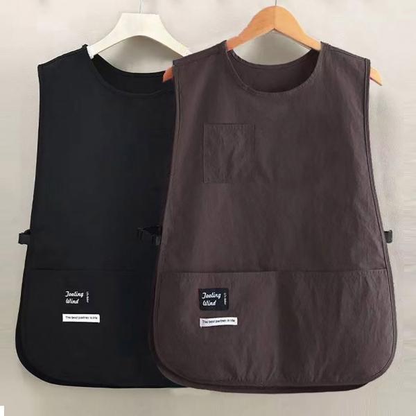 오버핏 스타일 주방 식당 화원 다용도 생활 방수 앞치마