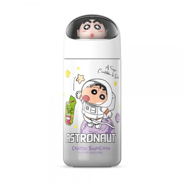 짱구 우주 캡슐 피규어 텀블러 350ml-우주인짱구