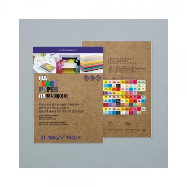 f20 116253 두성 OA팬시페이퍼 A4 180g K03 15매 1개 1개입