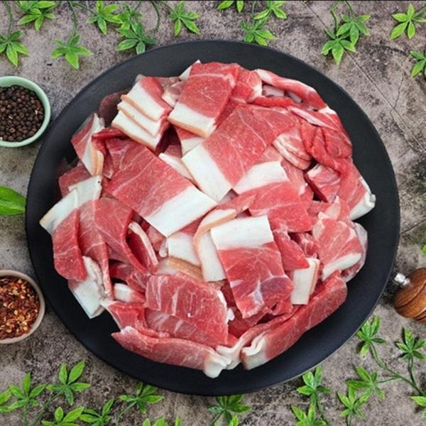 VGD 국내산 앞다리살 미전지 1.5mm슬라이스(구이) 2kg