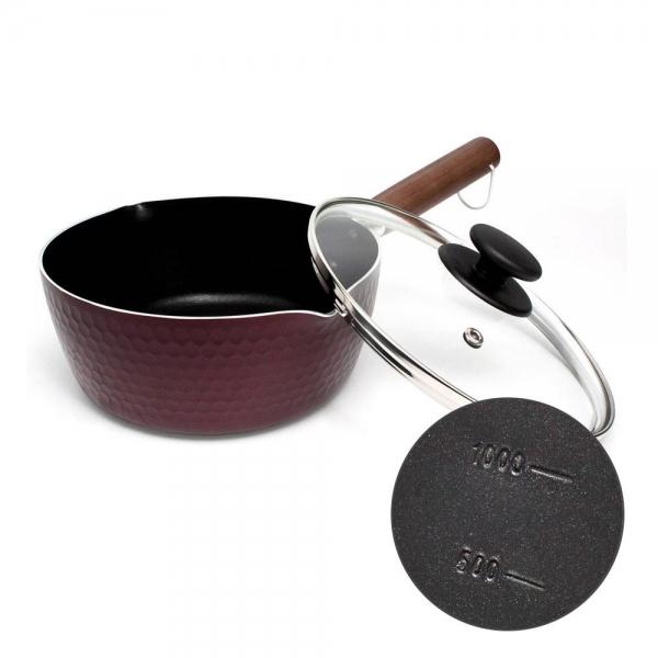 알미늄 냄비 인덕션겸용 편수냄비 고리손잡이 18cm