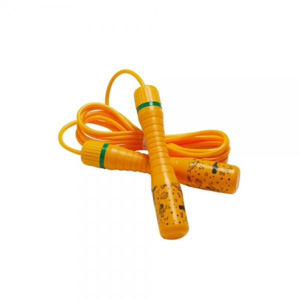 f20 94037 김수열 어린이줄넘기 롱키형 K-004 노랑 PVC 1개 1개입