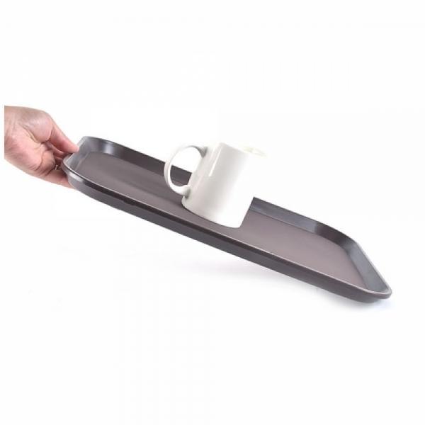 리빙메이프 논슬립 소형 사각쟁반 베이커리트레이