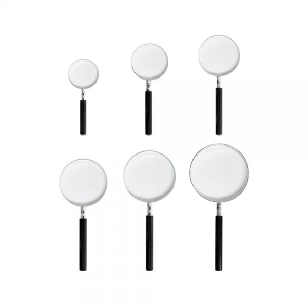 f20 67483 I.L.K 원형루페(돋보기)65mm 3배 No.1220 유리렌즈일제 1개 1개입