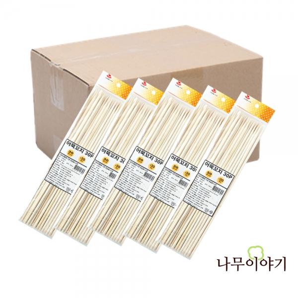 나무이야기 오뎅꽂이 30cm x 30P. 150매입