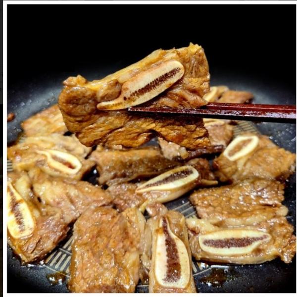 VYF 양념LA갈비 1.2kg 꽃갈비살 블랙앵거스