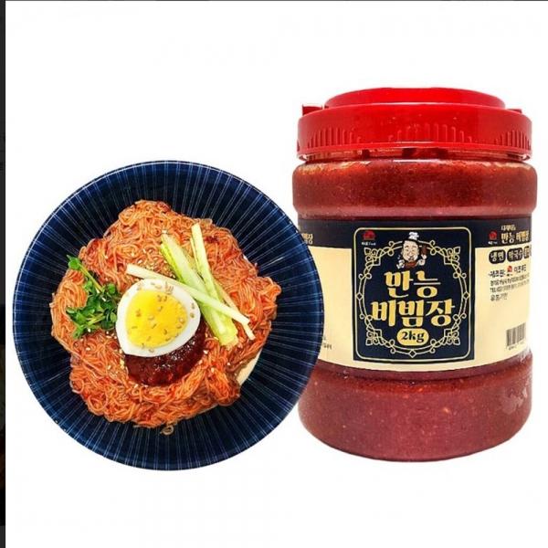 VYF 하남이조 만능양념장 2kg 쫄면 냉면 비빔냉면