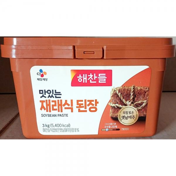 해찬들 재래된장 3k