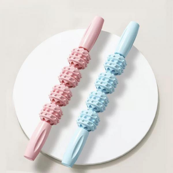 롤러 마사지스틱 종아리 허벅지 지압봉 마사지기 다리 알 붓기