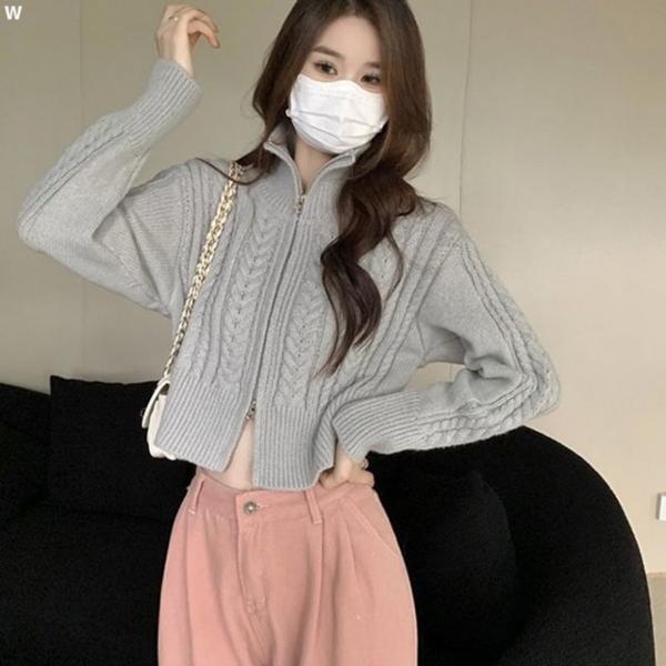 3컬러 여성 투웨이 가디건 LK-G013