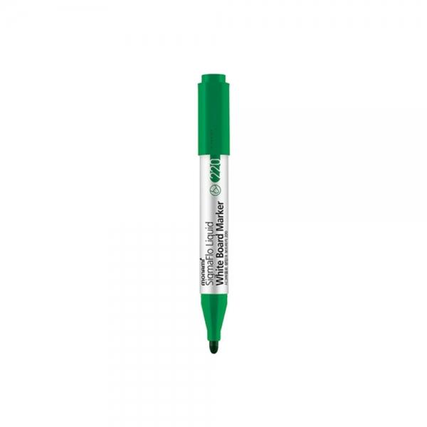 f20 129297 모나미 시그마플로 생잉크 보드마카 220 녹색 둥근촉 2.0mm 1개 1개입