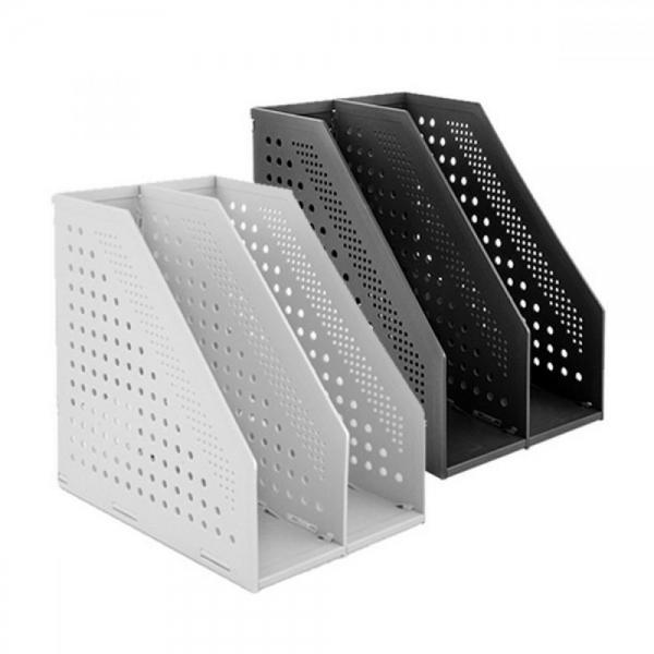 델리 2단 폴딩 북스탠드 78999BK 블랙