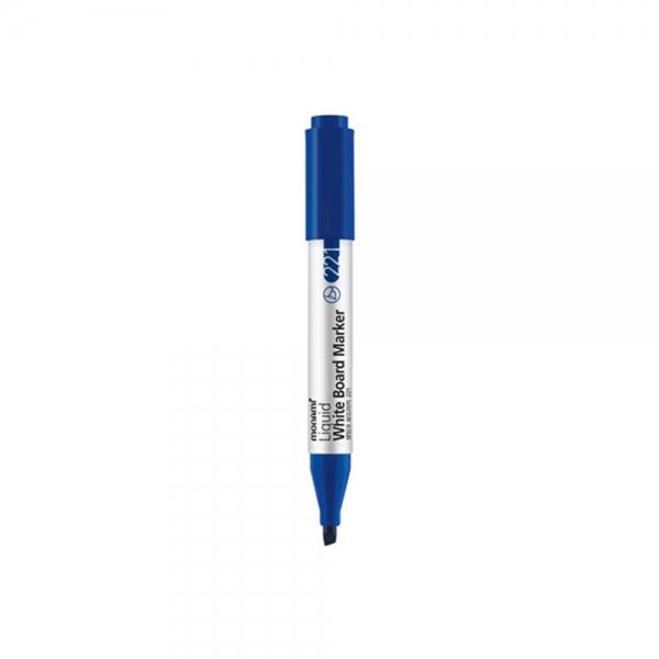 f20 84479 모나미 보드마카1000 생잉크221 청색 liquid white board marker 사각촉 1타 12개입