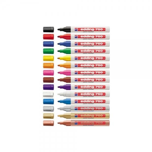 f20 139922 에딩펜 750 페인트마카 노랑색 2-4mm 1개 1개입